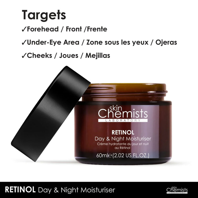 skinChemists Anti-Ageing Retinol Night Moisturiser Withdrawal  SYN®-AKE 60ML